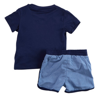 Thumbnail 2: Aeropostale Baby Boys 2 Pc Hybrid Shirt & Shorts Set 