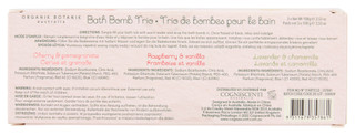 Thumbnail 2: Organik Botanik 3-Piece Bath Bomb Gift Set 