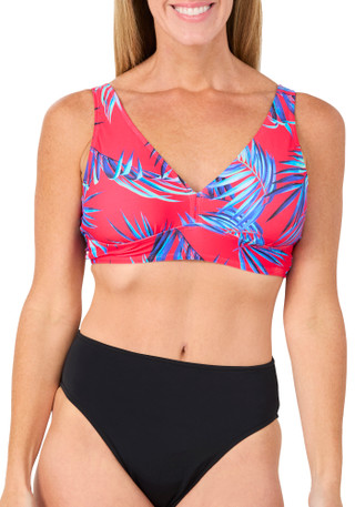 Thumbnail 1: N BY NEXT Women's High Neck Bra Swim Top 