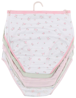 Thumbnail 2: Laura Ashley Women's 5 Pk Brief Panties  
