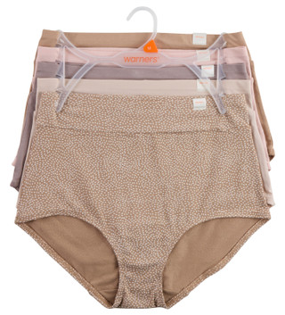 Thumbnail 1: Warners Women's 5 Pk Brief Panties 
