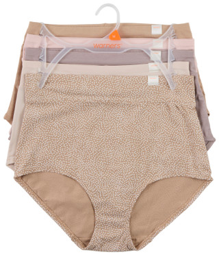 Thumbnail 2: Warners Women's 5 Pk Brief Panties 
