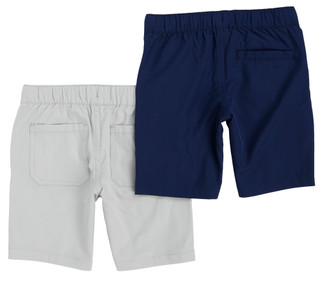 Thumbnail 3: Weatherproof Little Boys 2 Pk Tech Shorts  