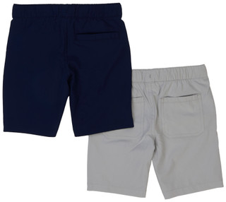 Thumbnail 4: Weatherproof Little Boys 2 Pk Tech Shorts  