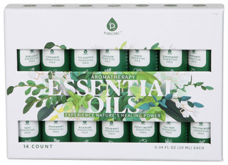 Thumbnail 1: Pursonic Aromatherapy Essential Oils Set - 14 Pack 