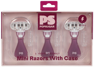 Thumbnail 1: Popsugar Mini Travel Razors Set – 3 Pack 