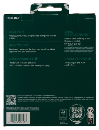 Thumbnail 2: Ecotools Extra-Large Waterproof Non-Slip Shower Cap  