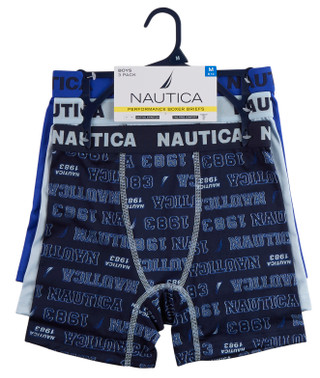 Thumbnail 1: Nautica Boys 3 Pk Performance Boxer Briefs  