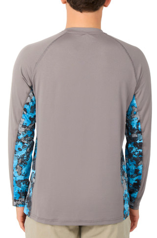Thumbnail 4: TRUE TIMBER Men's RipWater Long Sleeve Crew Shirt 