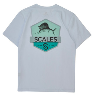 Thumbnail 2: SCALES Men's Short Sleeve Graphic Crew Neck Tee 