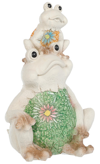 Thumbnail 1: Three Hands Corp 15 In Frog Garden Decor 