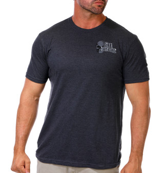 Thumbnail 3: REEL LEGENDS Short Sleeve Skeleton Fish Logo T-shirt 