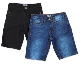 Thumbnail 1: True Indigo Boys 2 Pk Denim Shorts  