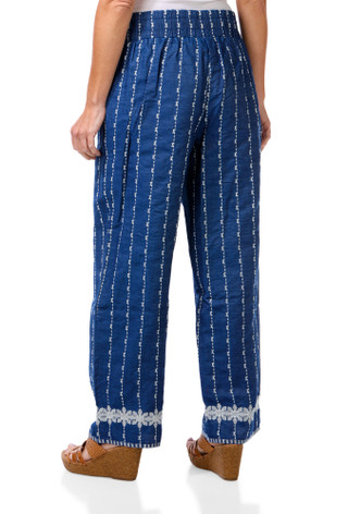 Thumbnail 2: Nanette Lepore Women's Embroidered Tencel Pants 