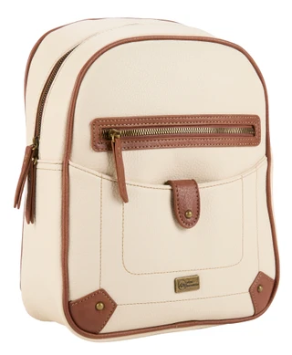 Thumbnail 1: White Mountain Bolton Pebble Leather Backpack 