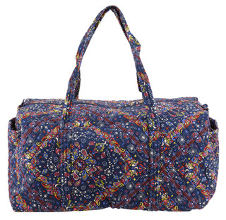 Thumbnail 1: Vera Bradley Large Original Starry Paisley Duffle Bag 