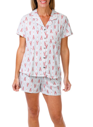 Thumbnail 1: Lucky Brand Women's 2 Pc Pajama Shorts Set 