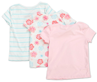 Thumbnail 2: B TWEEN Little Girls 3 Pk Tees 