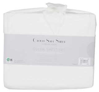 Thumbnail 2: ENCHANTE Queen Size 4 Pc Sheet Set 