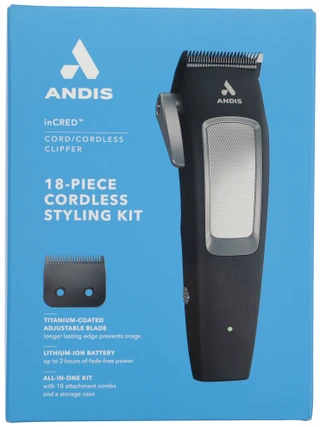 Thumbnail 1: Andis 18 Pc Cordless Styling Kit 