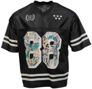 Thumbnail 3: SAINTS STUDIO Men's Mesh Camo Football Jersey 