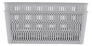 Thumbnail 2: Kennedy International 2 Pk Slide 2 Stack It Storage Totes 