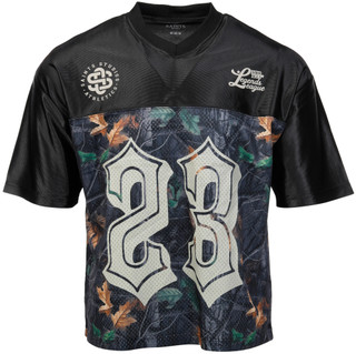 Thumbnail 2: SAINTS STUDIO Men's Camo Mesh Football Jersey 