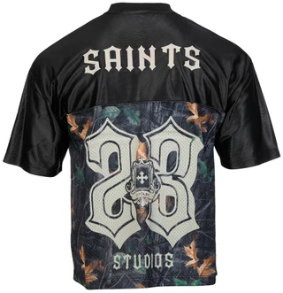 Thumbnail 1: SAINTS STUDIO Men's Camo Mesh Football Jersey 