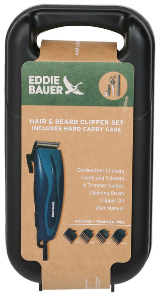 Thumbnail 1: Eddie Bauer Hair & Beard Clipper Set 