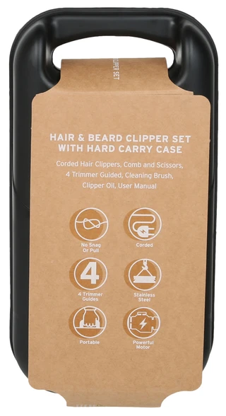 Thumbnail 4: Eddie Bauer Hair & Beard Clipper Set 
