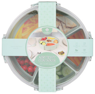 Thumbnail 2: GOURMET KITCHEN Airtight Food Storage Container 