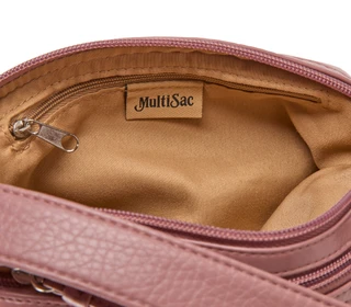 Thumbnail 3: MULTISAC Meyer Double Zip Crossbody Bag 