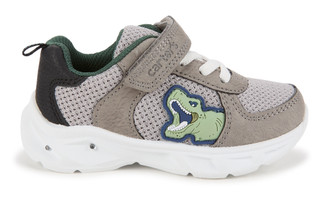 Thumbnail 4: Carters Toddler Boys T-Rex Light Up Sneakers 