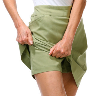 Thumbnail 3: Coral Bay Women's Solid Mill Skort 