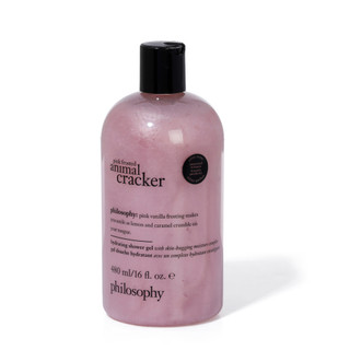 Thumbnail 1: Philiosphy 16 oz Pink Frosted Animal Cracker Scented Shower Gel 