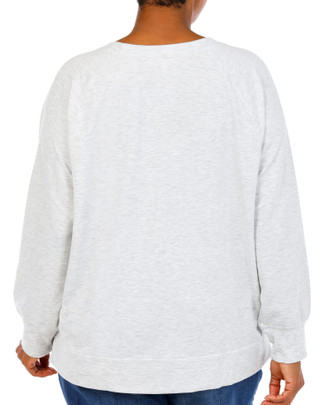 Thumbnail 2: Philosophy Plus Long Sleeve USA Crew Neck Pullover  