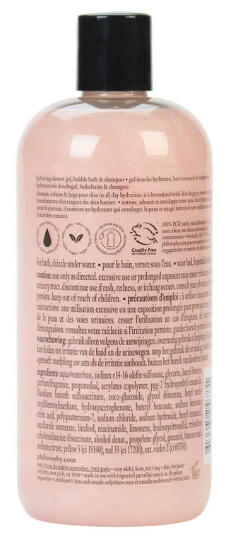 Thumbnail 2: Philosophy 16 oz Intense Floral Bergamot Scented Shower Gel 