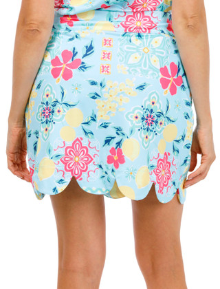 Thumbnail 2: Coral Bay Golf Dolce Vita Scalloped Skort 