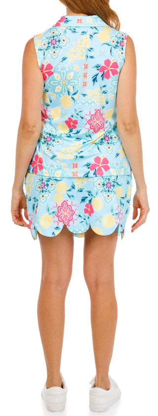 Thumbnail 6: Coral Bay Golf Dolce Vita Scalloped Skort 