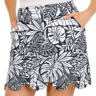 Thumbnail 2: Coral Bay Golf Women's Scalloped Print Skort  