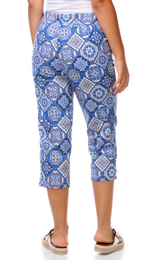 Thumbnail 2: Coral Bay Women's 21 in Print Capris 
