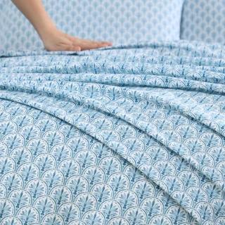 Thumbnail 13: TOMMY BAHAMA  Coastal Batik Cotton Sheet Set 