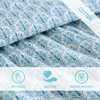 Thumbnail 14: TOMMY BAHAMA  Coastal Batik Cotton Sheet Set 