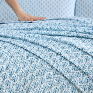Thumbnail 21: TOMMY BAHAMA  Coastal Batik Cotton Sheet Set 