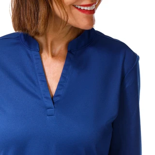 Thumbnail 2: REEL LEGENDS Women's Elbow Sleeve Freeline Mandarin Top 