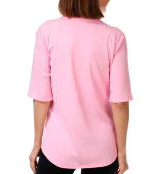 Thumbnail 2: REEL LEGENDS Women's Short Sleeve Freeline Mandarin Top 