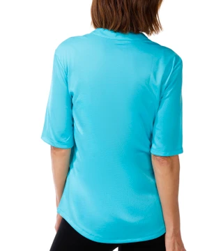 Thumbnail 3: REEL LEGENDS Women's Elbow Sleeve Freeline Mandarin Top 
