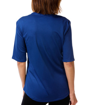 Thumbnail 3: REEL LEGENDS Women's Elbow Sleeve Freeline Mandarin Top 