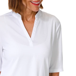 Thumbnail 3: REEL LEGENDS Women's Elbow Sleeve Freeline Mandarin Top 
