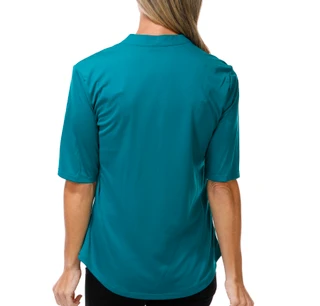 Thumbnail 3: REEL LEGENDS Women's Elbow Sleeve Freeline Mandarin Top 